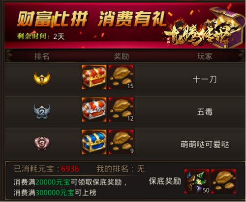 《龙腾传世》活动更新有哪些?火速来看看!