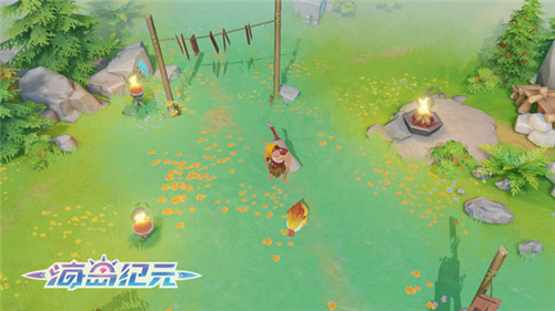 雨霁风光,春分天气!在《海岛纪元》里跑图找春天