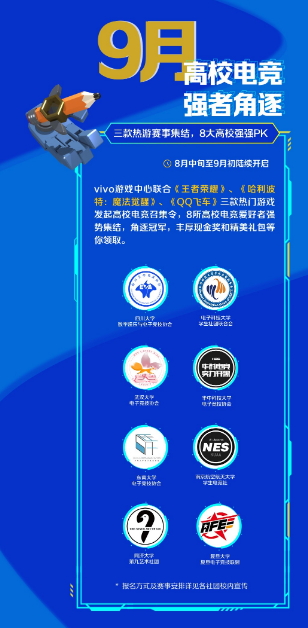 高校电竞 强者角逐!vivo游戏中心88游戏节电竞季精彩不断