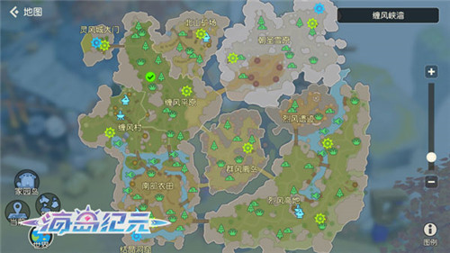 雨霁风光,春分天气!在《海岛纪元》里跑图找春天