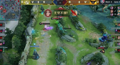 虎牙KPLGT:黑马CW一串四功亏一篑 GOG会师MTG