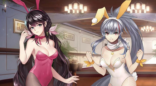 《姬魔恋战纪》两只小白兔的话剧!