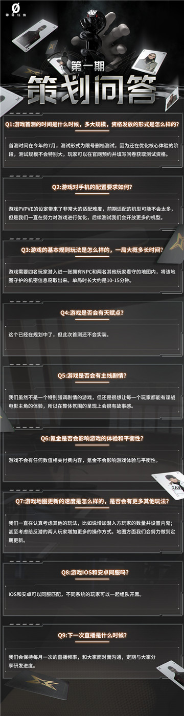 《零号任务》521首次策划面对面回顾: 开始营业,上机!
