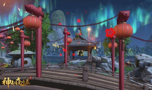 瑞雪冰雕,绝美苍穹《神都夜行录》全新家园主题景饰今日上线