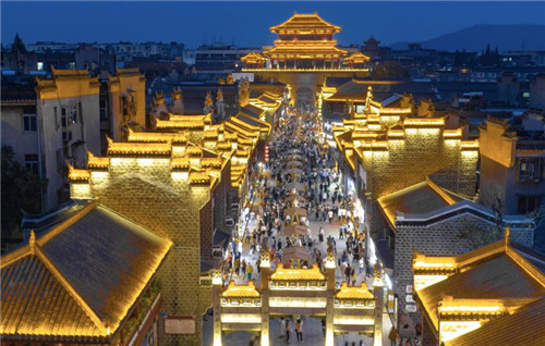 襄阳城郭襄庆生夜市 英雄大会广招天下豪杰!