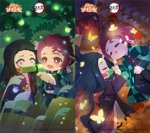 《阴阳师：妖怪屋》×《鬼灭之刃》联动版本上线，声优送上祝福视频——灶门兄妹的情报大全