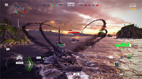 战舰移动2手游截图