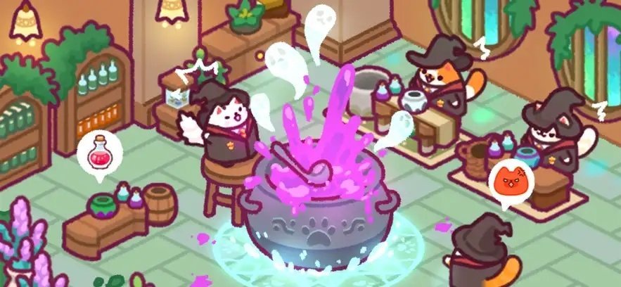 猫咪魔法学校截图